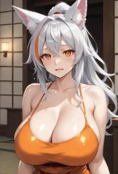 神社！淫靡的四人温泉行！爆乳肥臀的兽娘盛宴！